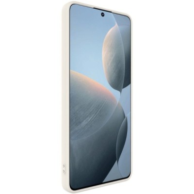 Xiaomi Poco X6 Pro 5G (K70E) „Imak“ hard silicone TPU sand color case - back | Priedai.lt