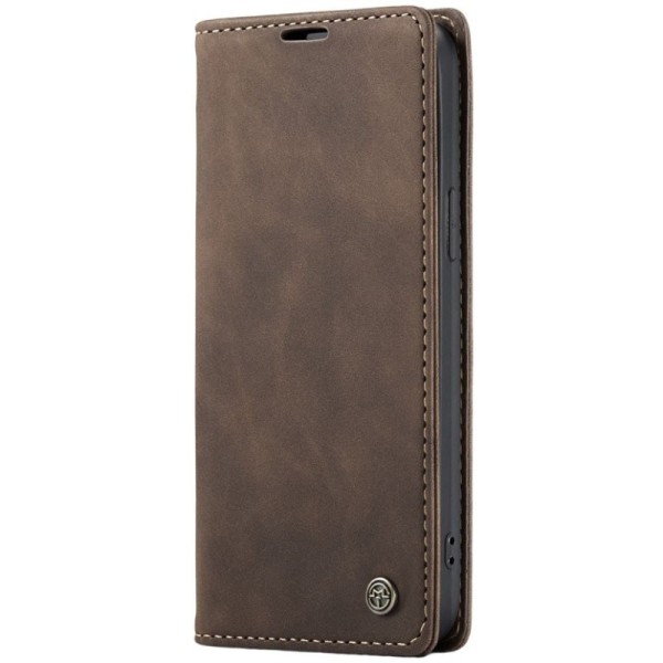 „CaseMe“ Retro Solid Flip Case - Brown (Galaxy A16)