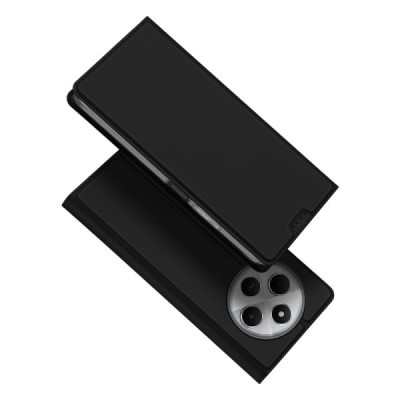 Xiaomi Redmi 14C, 14R, A4, Poco C75 4G "Dux Ducis" Skin Flip Book Case Cover - black | Priedai.lt