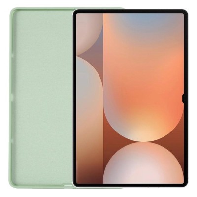 Samsung Galaxy Tab S10 Ultra 14.6" (X920, X926), S9 Ultra Shell Hard Silicone TPU Case Cover - green | Priedai.lt