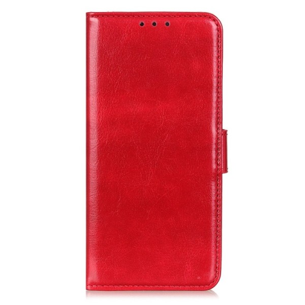 "Binfen" Flip Book Case - Red (Motorola Moto G55 5G)