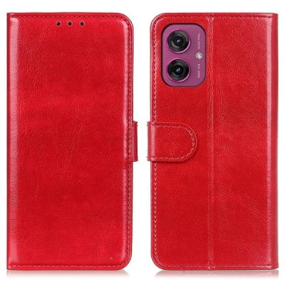 Motorola Moto G55 5G Binfen Flip Book Case - Red | Priedai.lt