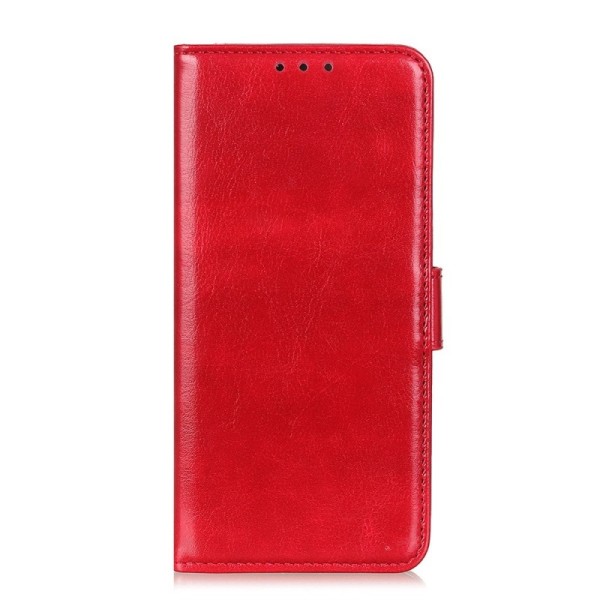 "Binfen" Flip Book Case - Red (Motorola Moto G85 5G / S50 Neo 5G)