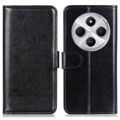 Xiaomi Redmi 14C, 14R, A4, Poco C75 4G Binfen Flip Book Case - Black | Priedai.lt
