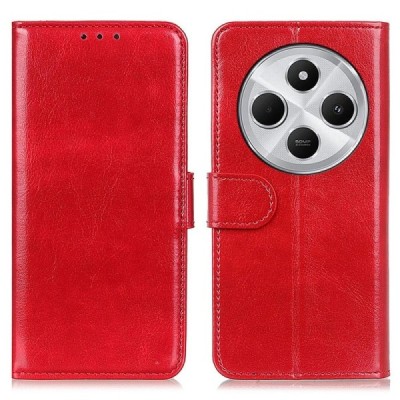 Xiaomi Redmi 14C, 14R, A4, Poco C75 4G Binfen Flip Book Case - Red | Priedai.lt