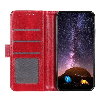 Xiaomi Redmi 14C, 14R, A4, Poco C75 4G Binfen Flip Book Case - Red | Priedai.lt