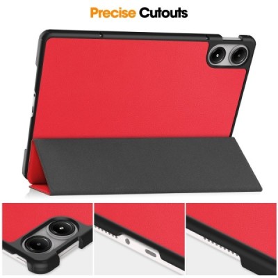 Xiaomi Redmi Pad Pro Flip Book Case - Red (foldable) | Priedai.lt