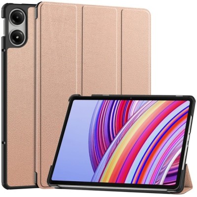 Xiaomi Redmi Pad Pro Flip Book Case - Gold (foldable) | Priedai.lt
