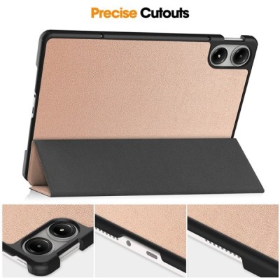 Xiaomi Redmi Pad Pro Flip Book Case - Gold (foldable) | Priedai.lt