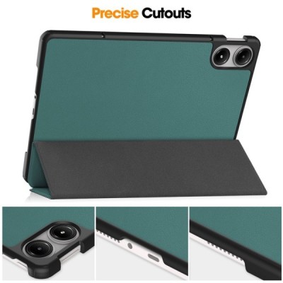 Xiaomi Redmi Pad Pro Flip Book Case - Green (foldable) | Priedai.lt