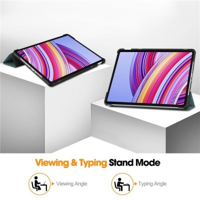 Xiaomi Redmi Pad Pro Flip Book Case - Green (foldable) | Priedai.lt