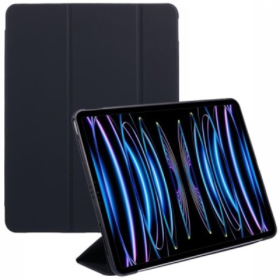 Classic Flip Silicone Book Case - Black (iPad Air 13 2024 / 2025 / 2026 / iPad Pro 12.9" 2022 / 2021 / 2020)