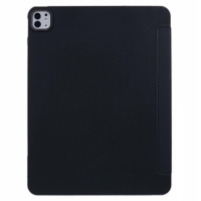 Classic Flip Silicone Book Case - Black (iPad Air 13 2024 / 2025 / 2026 / iPad Pro 12.9" 2022 / 2021 / 2020)