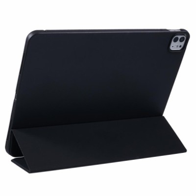 Classic Flip Silicone Book Case - Black (iPad Air 13 2024 / 2025 / 2026 / iPad Pro 12.9" 2022 / 2021 / 2020)