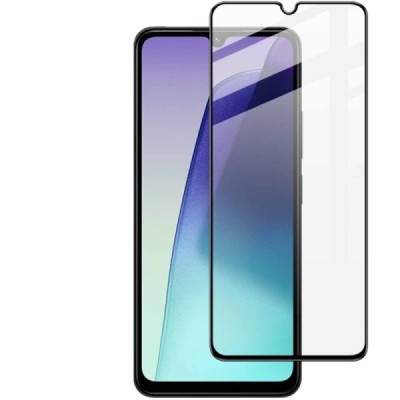 Xiaomi Redmi 14C, 14R, A4, Poco C75 4G "Imak" Tempered Glass reinforced protection black full coverage protective screen glass 0