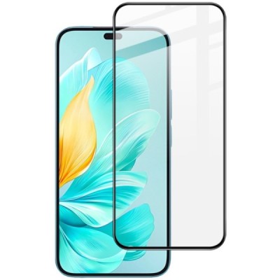Honor 200 Lite "Imak" Tempered Glass reinforced protection black full coverage protective screen glass 0.2 mm | Priedai.lt