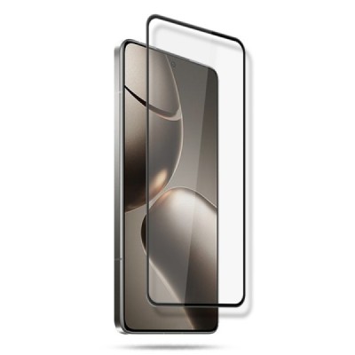 Xiaomi 14T, 14T Pro "Mocolo" 9H 3D Tempered Glass enhanced protection black full coverage protective screen glass | Priedai.lt