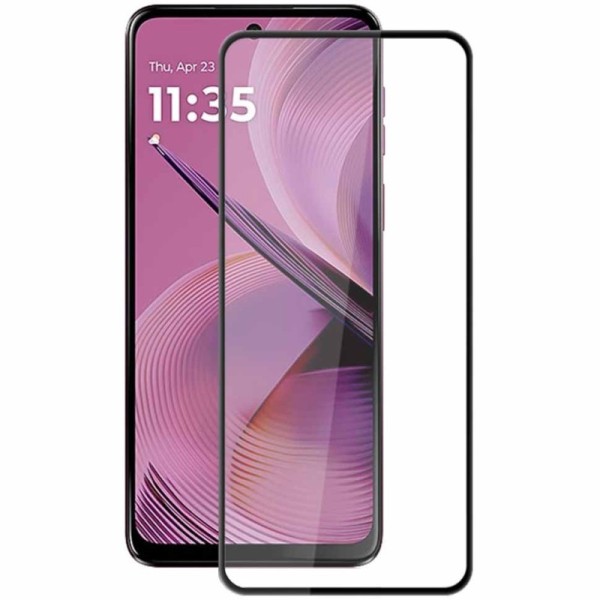 "Mocolo" Tempered Glass full coverage protective screen glass 0.2 mm - black (Motorola Moto G55 5G)