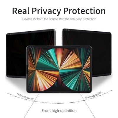 Samsung Galaxy Tab S10+, S9+, S8+, S7+ 12.4" protective privacy screen film | Priedai.lt