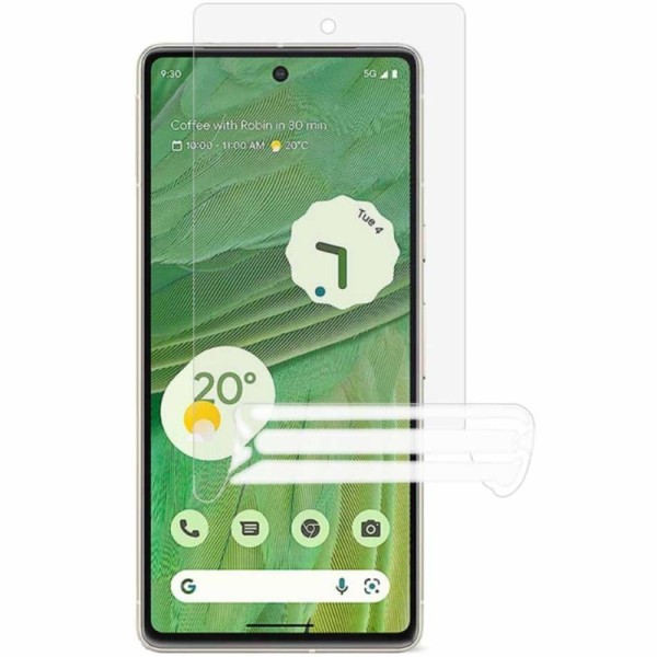 "JUNLI" (TPU) Screen Protector (Full Coverage) - Clear (Pixel 8)