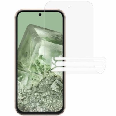 Google Pixel 8A JUNLI (TPU) transparent protective full-coverage screen protector | Priedai.lt