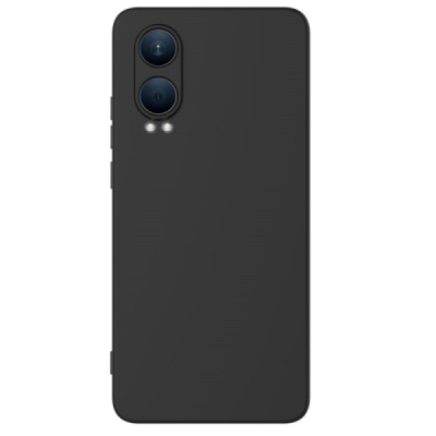 OnePlus Nord CE4 Lite 5G "Shell" hard liquid silicone (TPU) case black - cover | Priedai.lt