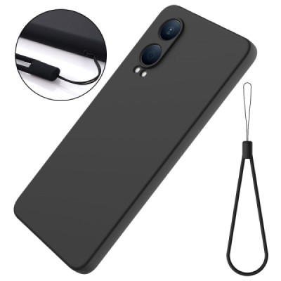 OnePlus Nord CE4 Lite 5G "Shell" hard liquid silicone (TPU) case black - cover | Priedai.lt