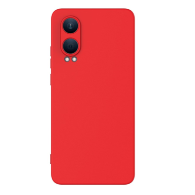 OnePlus Nord CE4 Lite 5G "Shell" hard liquid silicone (TPU) case red - cover | Priedai.lt