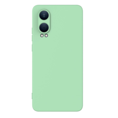OnePlus Nord CE4 Lite 5G "Shell" hard liquid silicone (TPU) case green - cover | Priedai.lt