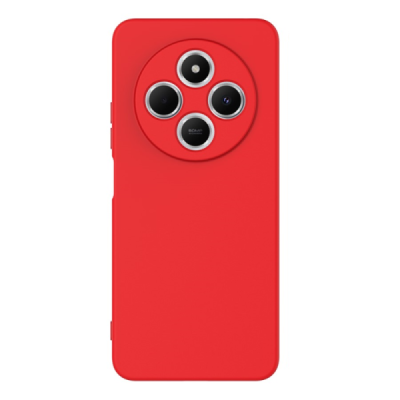 Xiaomi Redmi 14C, 14R, A4, Poco C75 4G "Shell" hard liquid silicone (TPU) case red - cover | Priedai.lt