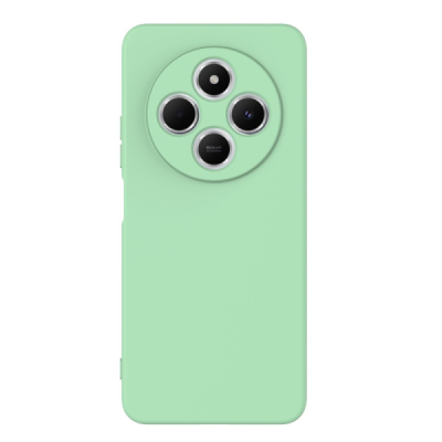 Xiaomi Redmi 14C, 14R, A4, Poco C75 4G "Shell" hard liquid silicone (TPU) case green - cover | Priedai.lt