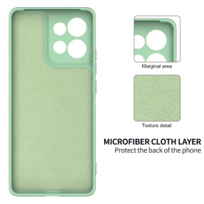 "Shell" hard silicone (TPU) case - green (Motorola Edge 60 Neo / Edge 50 Neo / Moto S50 / ThinkPhone 25)