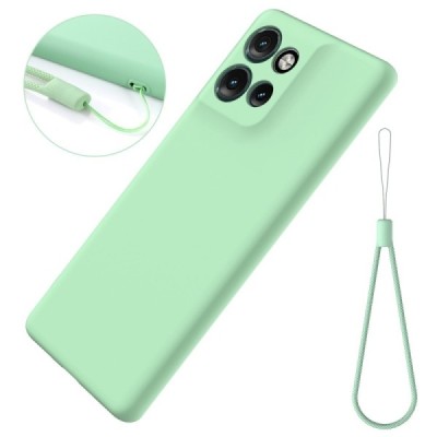"Shell" hard silicone (TPU) case - green (Motorola Edge 60 Neo / Edge 50 Neo / Moto S50 / ThinkPhone 25)