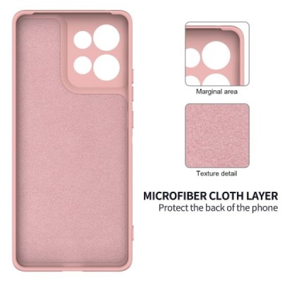 "Shell" hard silicone (TPU) case - pink (Motorola Edge 60 Neo / Edge 50 Neo / Moto S50 / ThinkPhone 25)