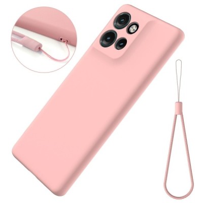 "Shell" hard silicone (TPU) case - pink (Motorola Edge 60 Neo / Edge 50 Neo / Moto S50 / ThinkPhone 25)