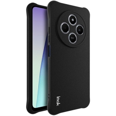 Xiaomi Redmi 14C, 14R, A4, Poco C75 4G, Poco M7 5G "Imak" reinforced protection hard silicone matte TPU black case - back | Prie