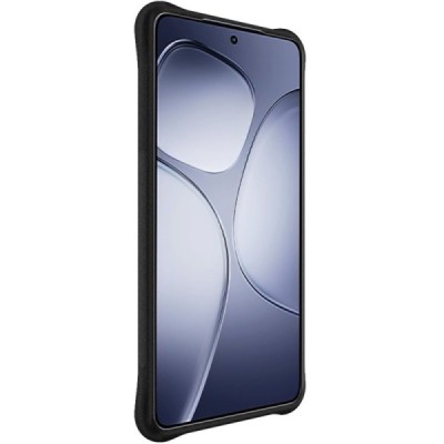 OnePlus Nord 4 "Imak" reinforced protection hard silicone matte TPU black case - back | Priedai.lt