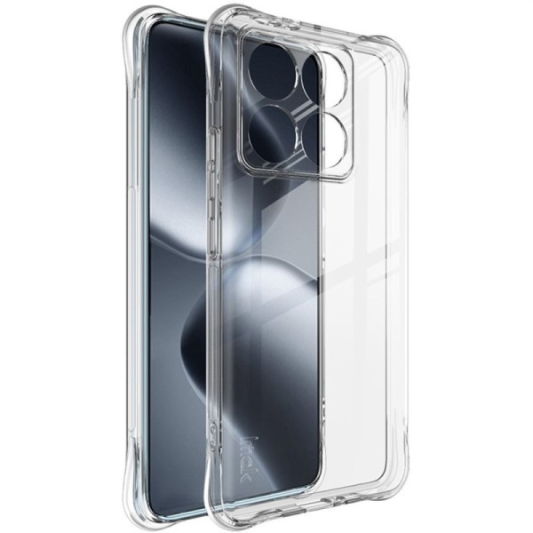 "Imak" reinforced protection hard silicone (TPU) case - transparent (Xiaomi 14T Pro)