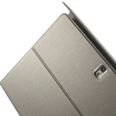 Samsung Galaxy Tab S 10.5 (T805, T800) atverčiamas rudas odinis dėklas / Priedai.lt