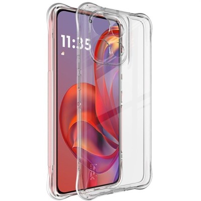 "Imak" reinforced protection case - transparent (Motorola Edge 60 Neo / Edge 50 Neo / Moto S50 / ThinkPhone 25)