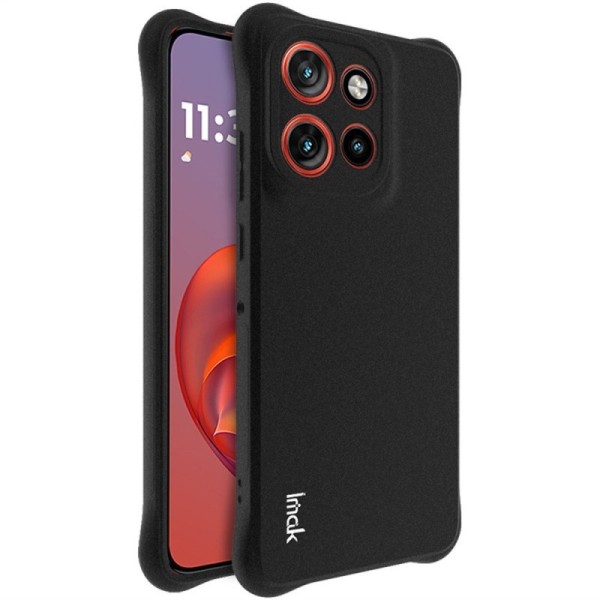"Imak" reinforced protection matte (TPU) case - black (Motorola Edge 60 Neo / Edge 50 Neo / Moto S50 / ThinkPhone 25)