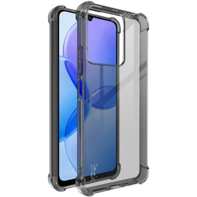 Xiaomi Redmi 13C / 13R 5G / Poco C65 4G / Poco M6 5G "Imak" reinforced protection hard silicone TPU transparent, gray case - bac