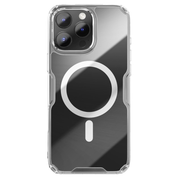 "Nillkin" Nature Magnetic Case - Clear (iPhone 16 Pro Max)