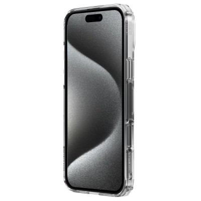 "Nillkin" Nature TPU Pro Magnetic MagSafe Apple iPhone 16 Pro Max clear, transparent Hard Silicone Case Cover | Priedai.lt