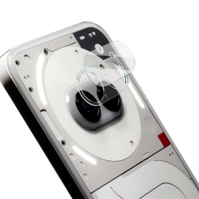 Nothing Phone 2a (2a Plus) "IMAK" Tempered Glass rear camera protective black glass 0.3 mm | Priedai.lt