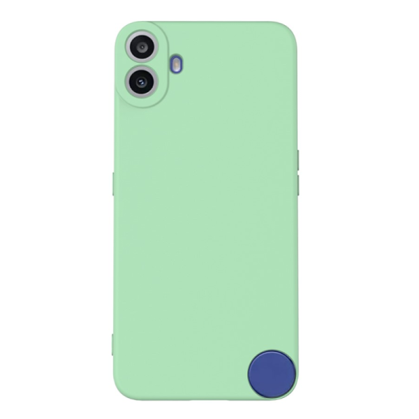 "Shell" hard silicone (TPU) case - green (CMF Phone 1)