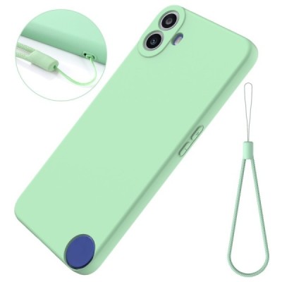 Nothing CMF Phone 1 "Shell" hard liquid silicone (TPU) case green - cover | Priedai.lt