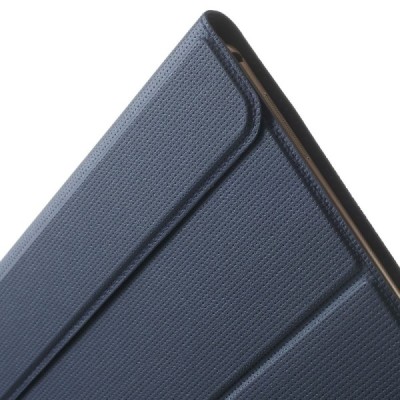 Samsung Galaxy Tab S 10.5 (T805, T800) atverčiamas mėlynas odinis dėklas / Priedai.lt