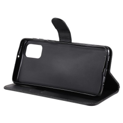 Samsung Galaxy M31s "KT" Retro Flip Book Case - Black | Priedai.lt