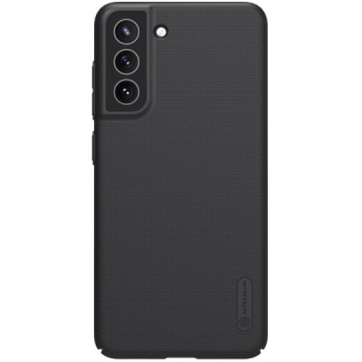 Nillkin Frosted Shield Samsung Galaxy S21 FE 5G Black Plastic Case Cover - Black | Priedai.lt